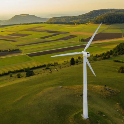 Wind Turbine and Green Field