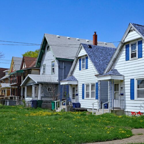 row of houses