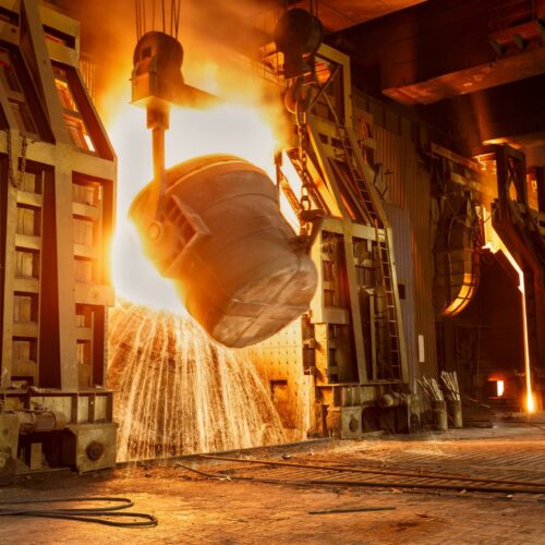 metal smelting furnace