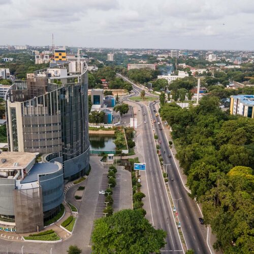 Accra cityscape